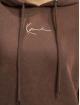 Karl Kani Sweat capuche Small Signature Long Fit brun
