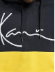 Karl Kani Sweat capuche Small Signature Block Teddy jaune