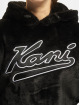 Karl Kani Sweat capuche Varsity Plush noir