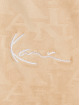 Karl Kani Sweatvest Chest Signature Velvet Logo beige