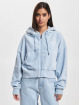 Karl Kani Sweatvest Chest Signature Corduroy blauw