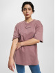 Karl Kani T-paidat Small Signature Washed purpuranpunainen