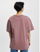 Karl Kani T-paidat Small Signature Washed purpuranpunainen