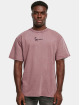 Karl Kani T-paidat Small Signature Washed purpuranpunainen