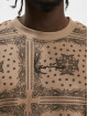 Karl Kani T-paidat Small Signature Paisley ruskea