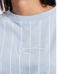 Karl Kani T-paidat Small Signature Pinstripe Os sininen