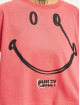 Karl Kani T-paidat Small Signature Smiley Cropped vaaleanpunainen