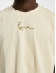 Karl Kani T-Shirt Small Signature Heavy Jersey beige