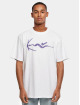 Karl Kani T-shirt 3d Signature bianco