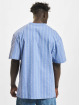Karl Kani t-shirt Signature Pinstripe blauw