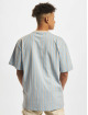 Karl Kani T-Shirt Signature Stripe bleu