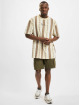 Karl Kani T-Shirt Small Signature Stripe brown