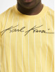 Karl Kani T-shirt Autraph Pinstripe giallo
