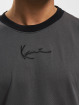 Karl Kani T-shirt Small Signature Metaverse Block grigio