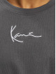 Karl Kani t-shirt Small Signature Heavy Jersey grijs
