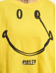 Karl Kani T-Shirt Small Signature Smiley Cropped jaune