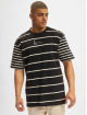 Karl Kani T-shirt Small Signature Stripe nero