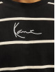 Karl Kani T-shirt Small Signature Stripe nero