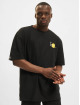 Karl Kani T-Shirt Chest Signature Smiley Print noir