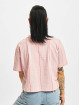 Karl Kani T-shirt Small Signature Pinstripe Cropped ros