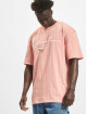 Karl Kani T-Shirt Signature Pinstripe rose