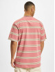 Karl Kani T-Shirt Retro Stripe rose
