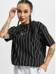 Karl Kani T-Shirt Small Signature Oversize Essential Pinstripe schwarz