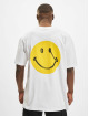 Karl Kani T-shirt Chest Signature Smiley Print vit