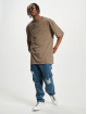 Karl Kani T-shirts Small Signature Destroyed brun