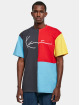 Karl Kani T-shirts Signature Block mangefarvet