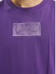 Karl Kani T-Shirty Kk Small Signature Box fioletowy