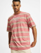 Karl Kani T-Shirty Retro Stripe rózowy