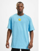 Karl Kani T-skjorter Small Signature Smiley blå