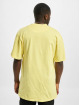 Karl Kani T-skjorter Small Signature Washed gul