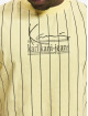 Karl Kani T-skjorter Signature Washed Pinstripe gul