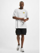 Karl Kani T-skjorter Chest Signature Smiley Print hvit