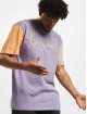 Karl Kani T-skjorter Signature Block lilla