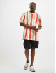 Karl Kani T-skjorter Small Signature Stripe red