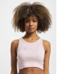 Karl Kani Top Small Signature Bandeau fucsia