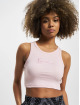 Karl Kani Topy Small Signature Bandeau růžový