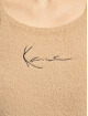Karl Kani Topy/Tielka Small Signature 90s Knit hnedá