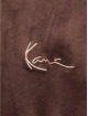 Karl Kani Välikausitakit Chest Signature Velvet ruskea