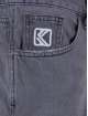 Karl Kani Väljät farkut Retro Tape Workwear Denim Loose Fit harmaa