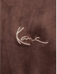 Karl Kani Zomerjas Chest Signature Velvet bruin