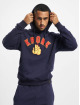 Kronk Hoodies Gloves Applique blå