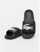 Lacoste Chanclas / Sandalias Croco Dualiste negro
