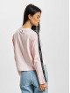 Lacoste Pitkähihaiset paidat Racing Stripes roosa