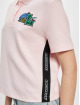 Lacoste Poloshirt Logo-Tape rose