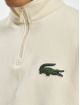 Lacoste Puserot Zip Collar valkoinen