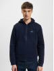 Lacoste Sweat capuche zippé Zip bleu